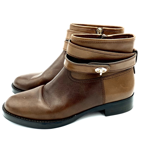 NWOT COACH Elton Ankle Boots - Picture 1 of 5
